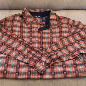 Vintage pumpkin shirt